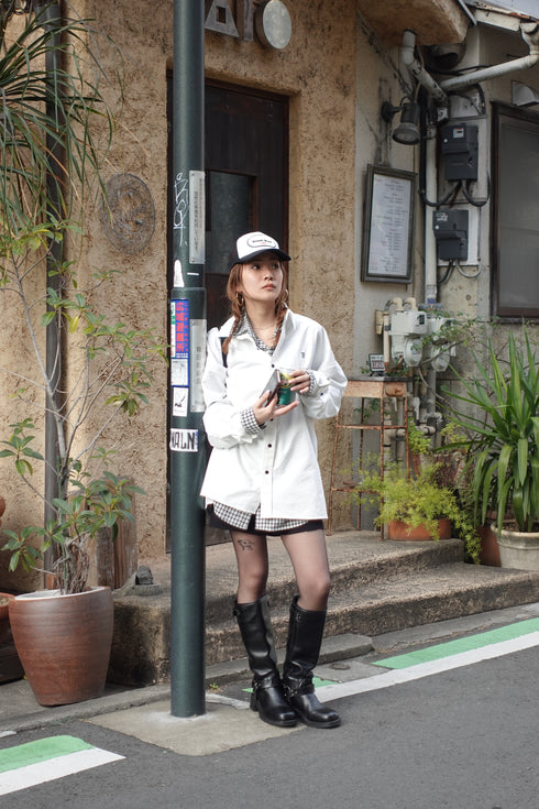 エンブロイダリーBIGシャツ